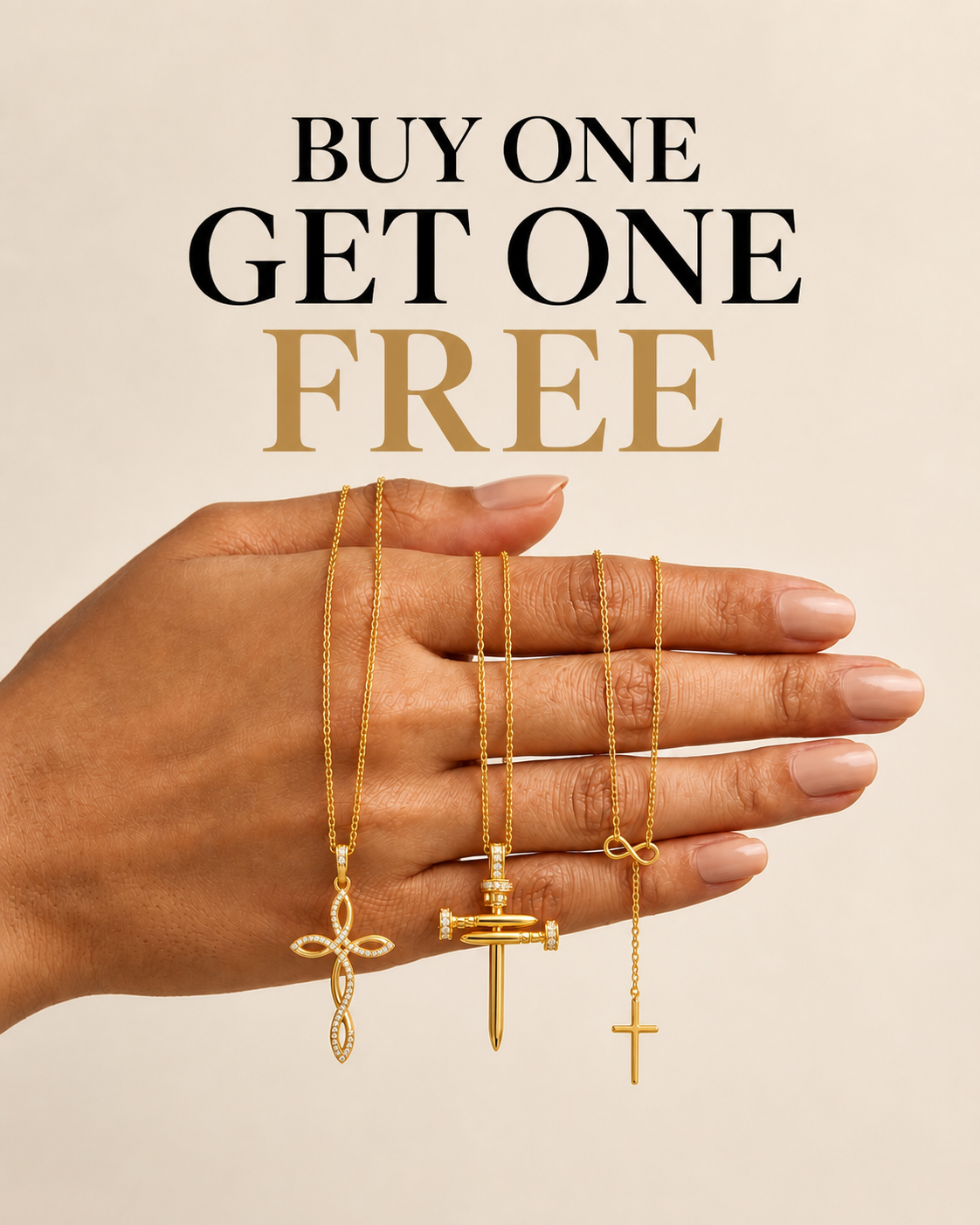 Pave Cross Bangle
