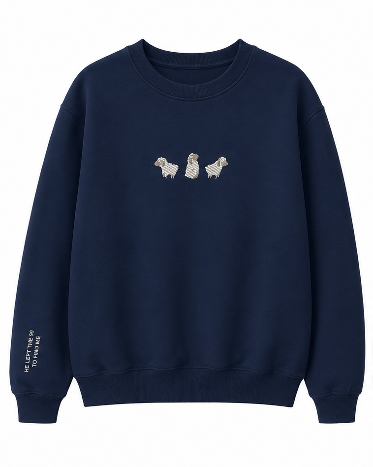 He Left The 99 Sheep Crewneck